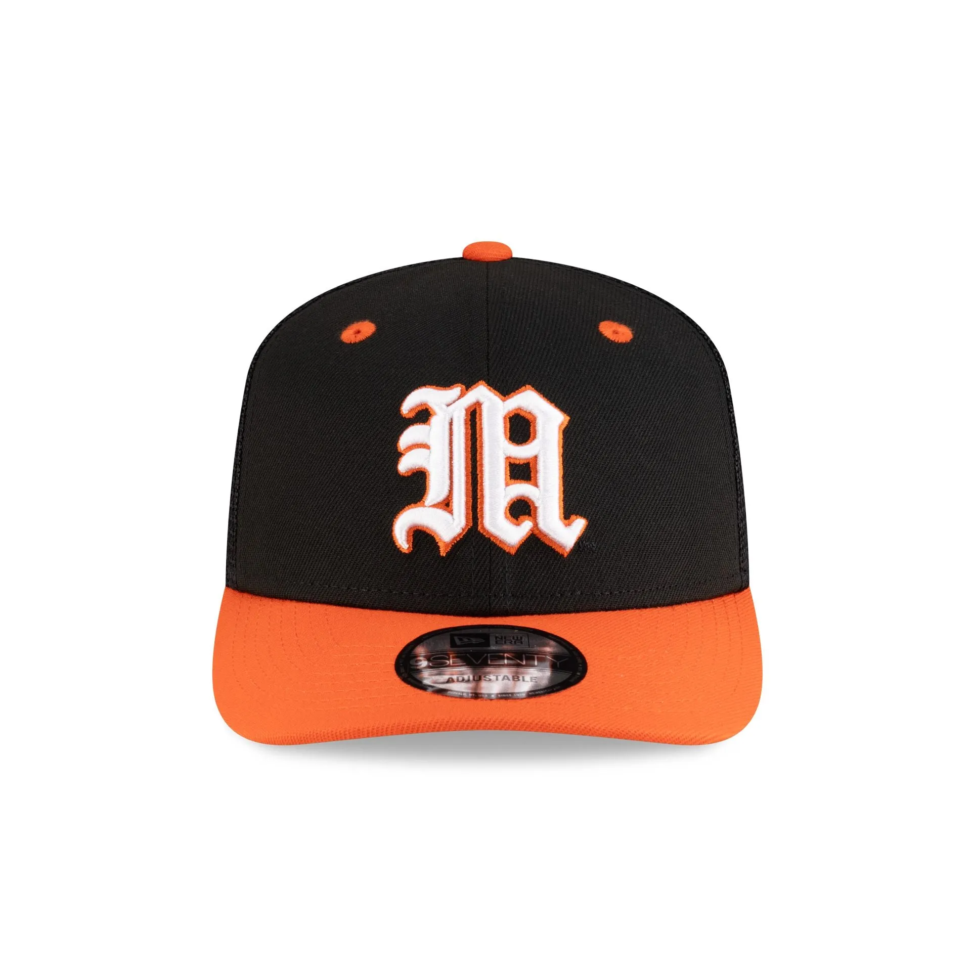 New Era x adidas Miami Hurricanes Black 9SEVENTY Trucker Hat sold by New Era product image thumbnail 2