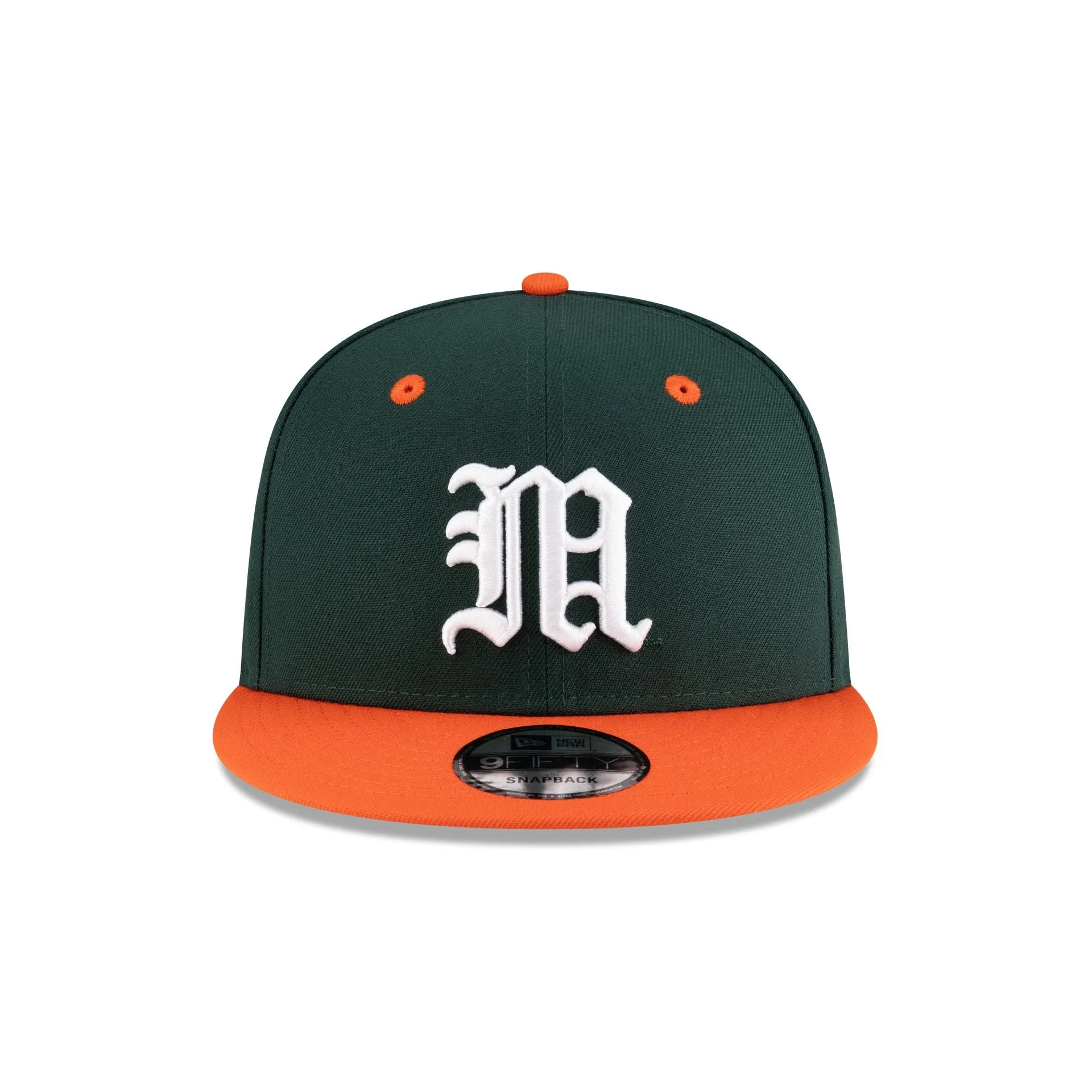 New Era x adidas Miami Hurricanes Green 9FIFTY Snapback Hat sold by New Era product image thumbnail 2