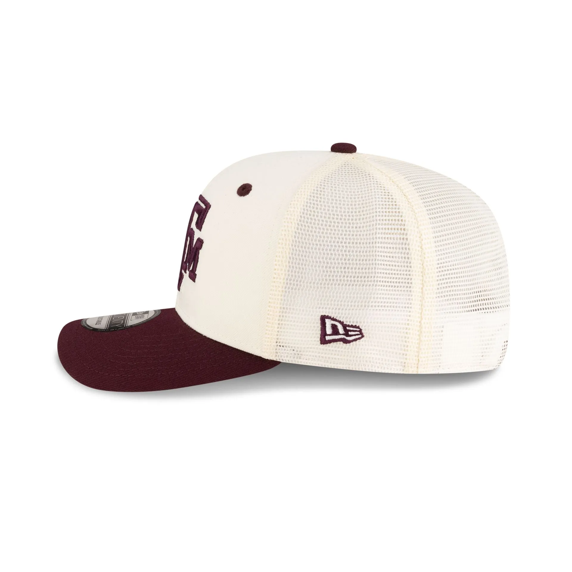 New Era x adidas Texas A&M Aggies Chrome White 9SEVENTY Trucker Hat sold by New Era product image thumbnail 4