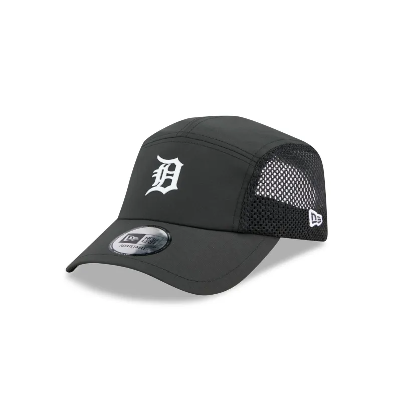 Detroit Tigers Black Poly Runner Adjustable Hat sold by New Era
