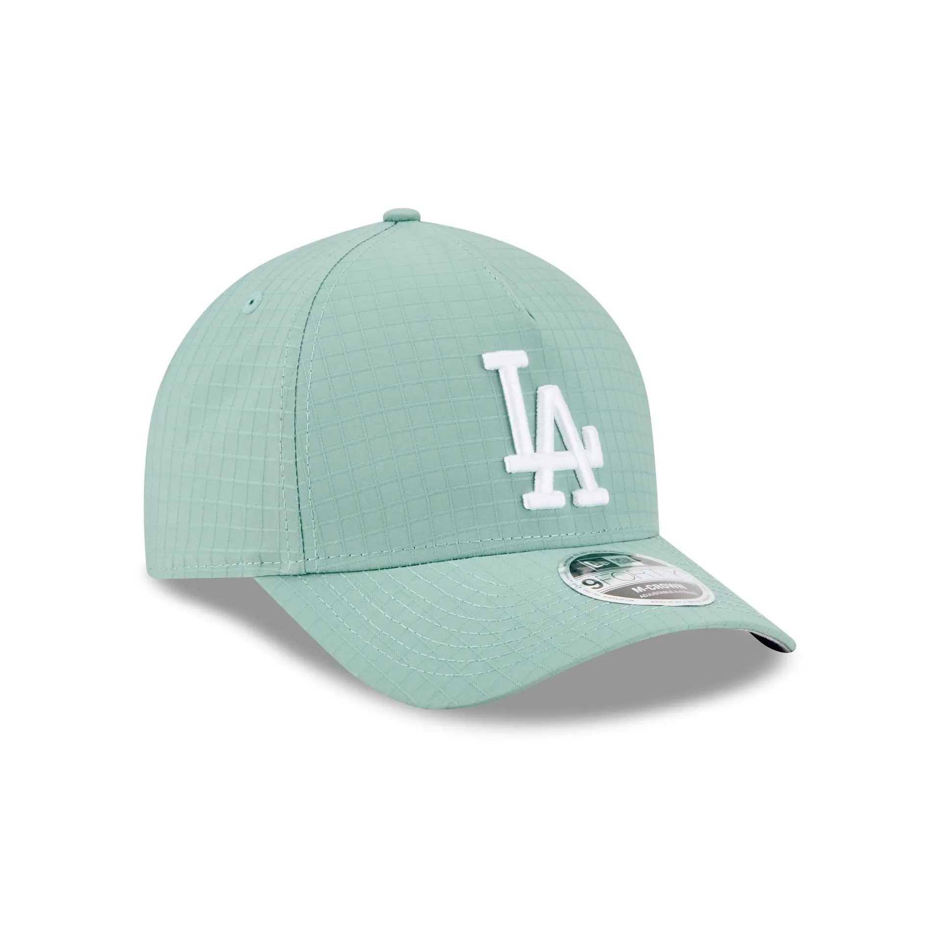 Los Angeles Dodgers Green Ripstop 9FORTY M-Crown A-Frame Snapback Hat sold by New Era product image thumbnail 3