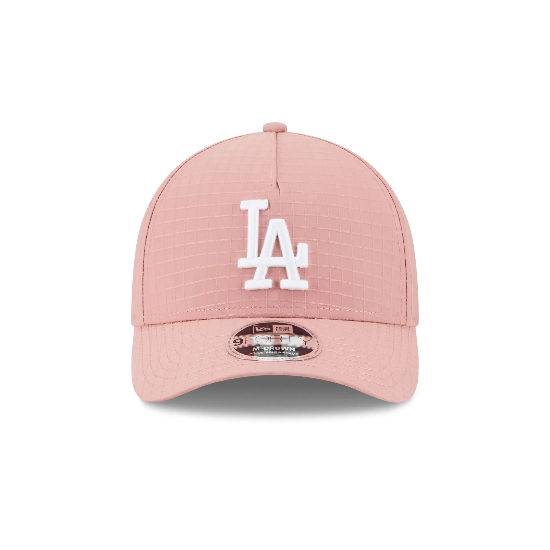 Los Angeles Dodgers Pink Ripstop 9FORTY M-Crown A-Frame Snapback Hat sold by New Era product image thumbnail 2