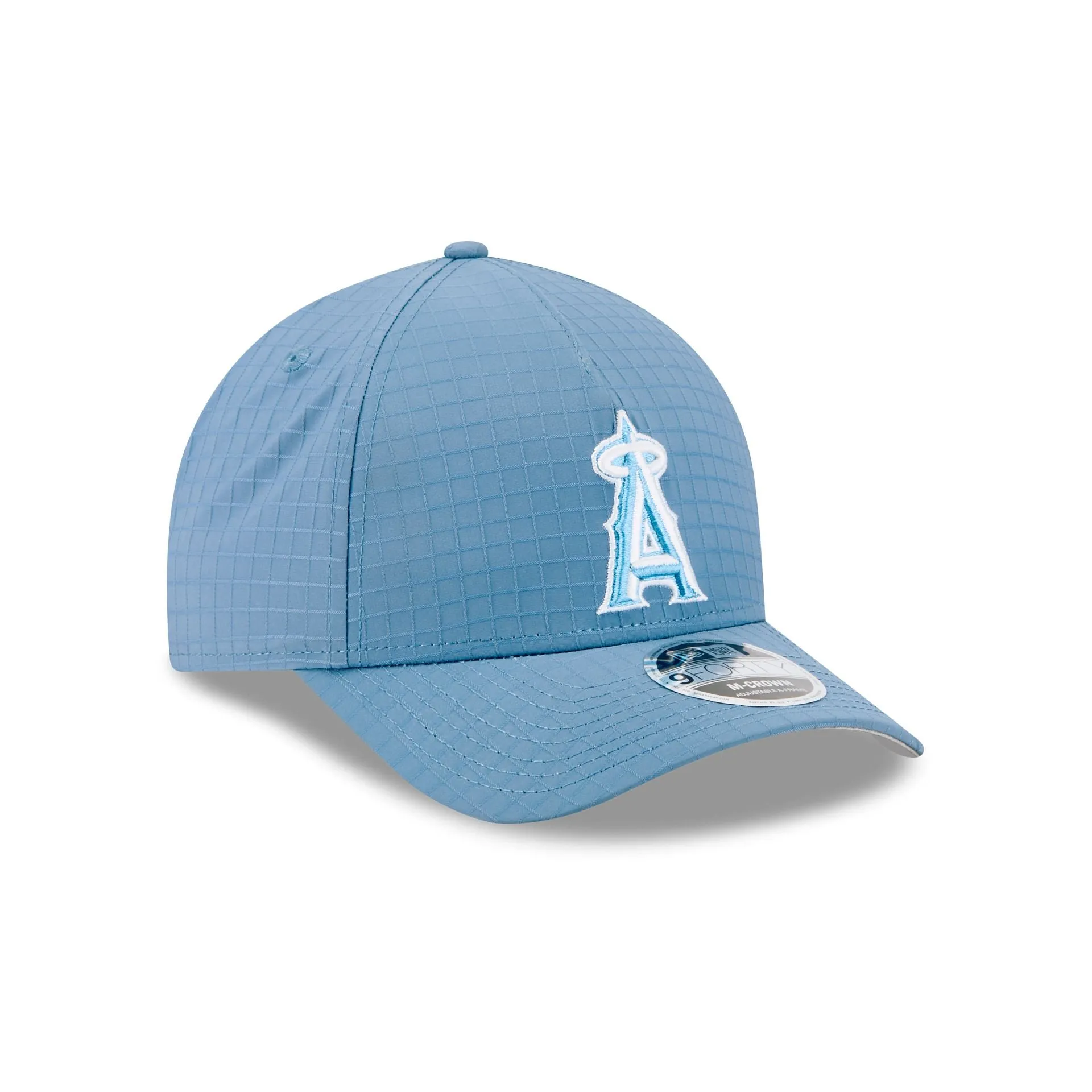 Los Angeles Angels Blue Ripstop 9FORTY M-Crown A-Frame Snapback Hat sold by New Era product image thumbnail 3