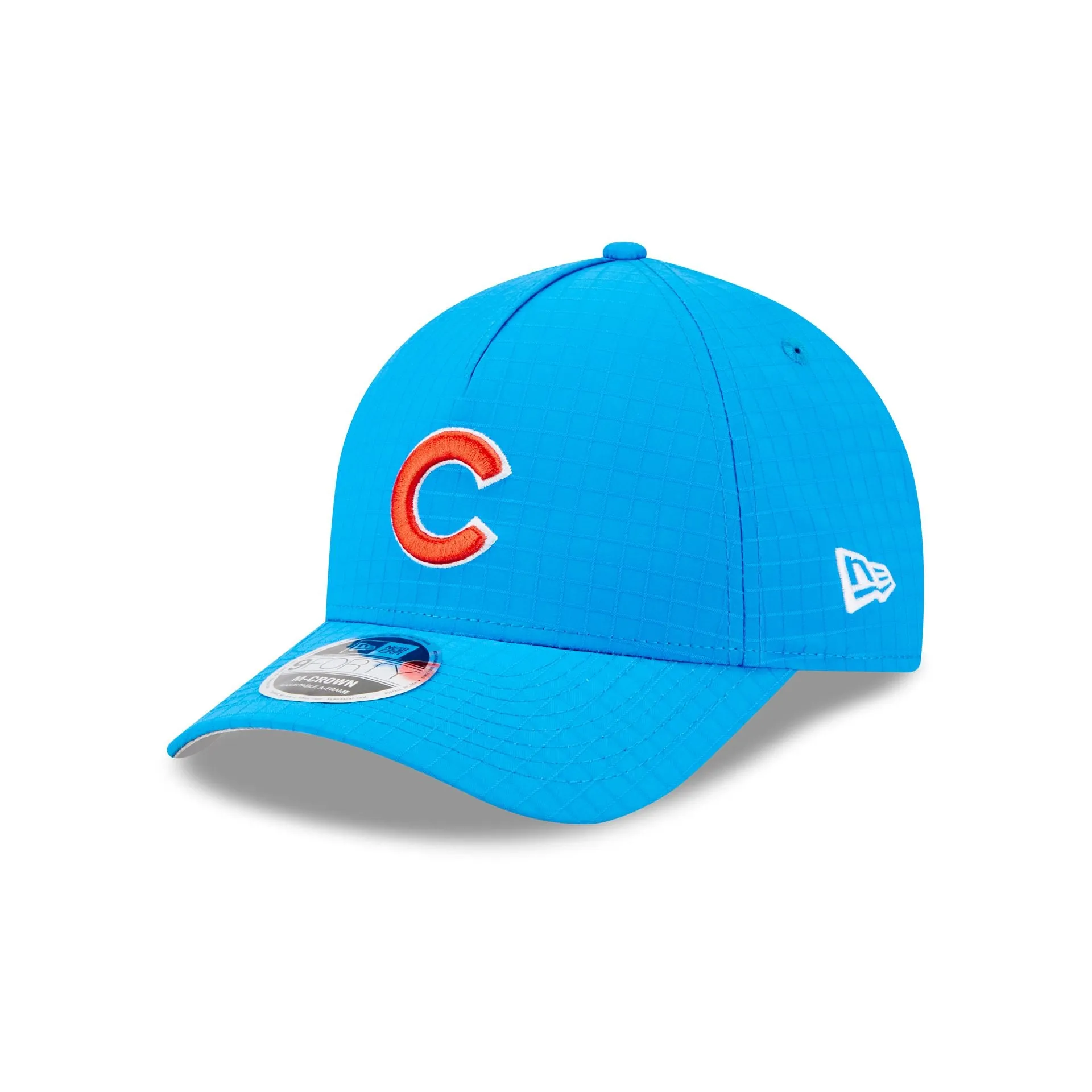 Chicago Cubs Ripstop 9FORTY M-Crown A-Frame Snapback Hat sold by New Era