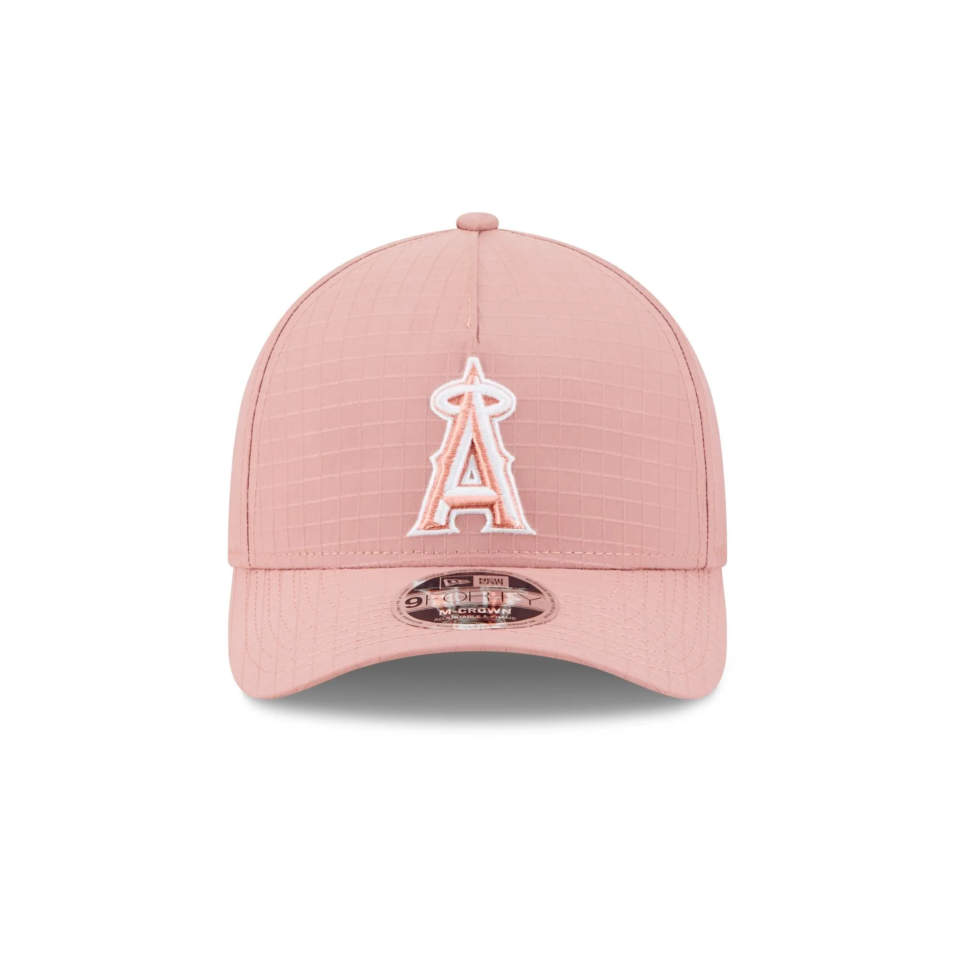 Los Angeles Angels Pink Ripstop 9FORTY M-Crown A-Frame Snapback Hat sold by New Era product image thumbnail 2
