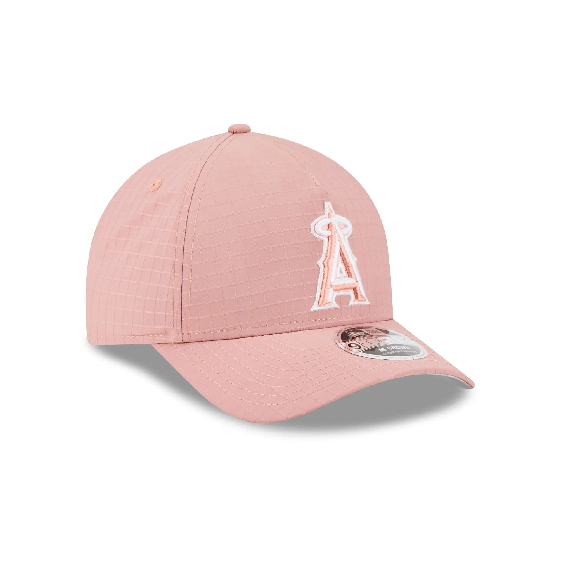 Los Angeles Angels Pink Ripstop 9FORTY M-Crown A-Frame Snapback Hat sold by New Era product image thumbnail 3