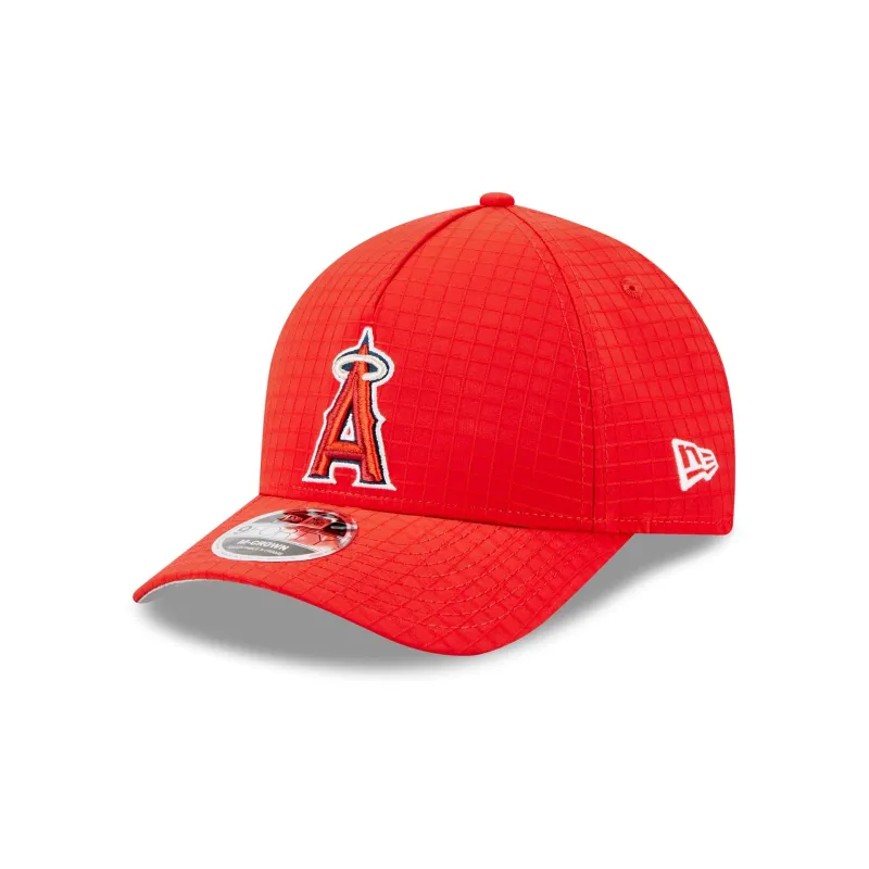 Los Angeles Angels Ripstop 9FORTY M-Crown A-Frame Snapback Hat sold by New Era
