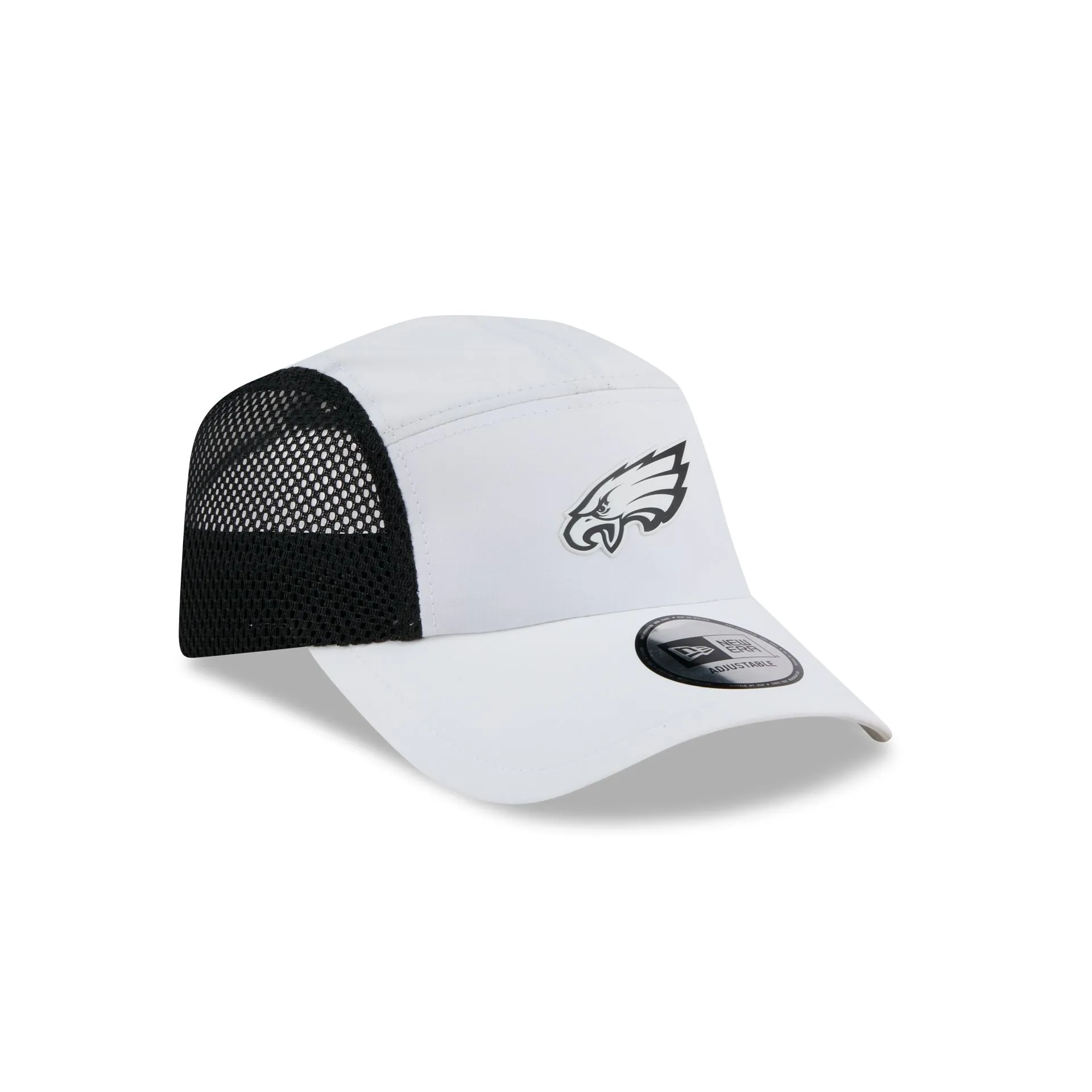 Philadelphia Eagles White Poly Runner Adjustable Hat sold by New Era product image thumbnail 3