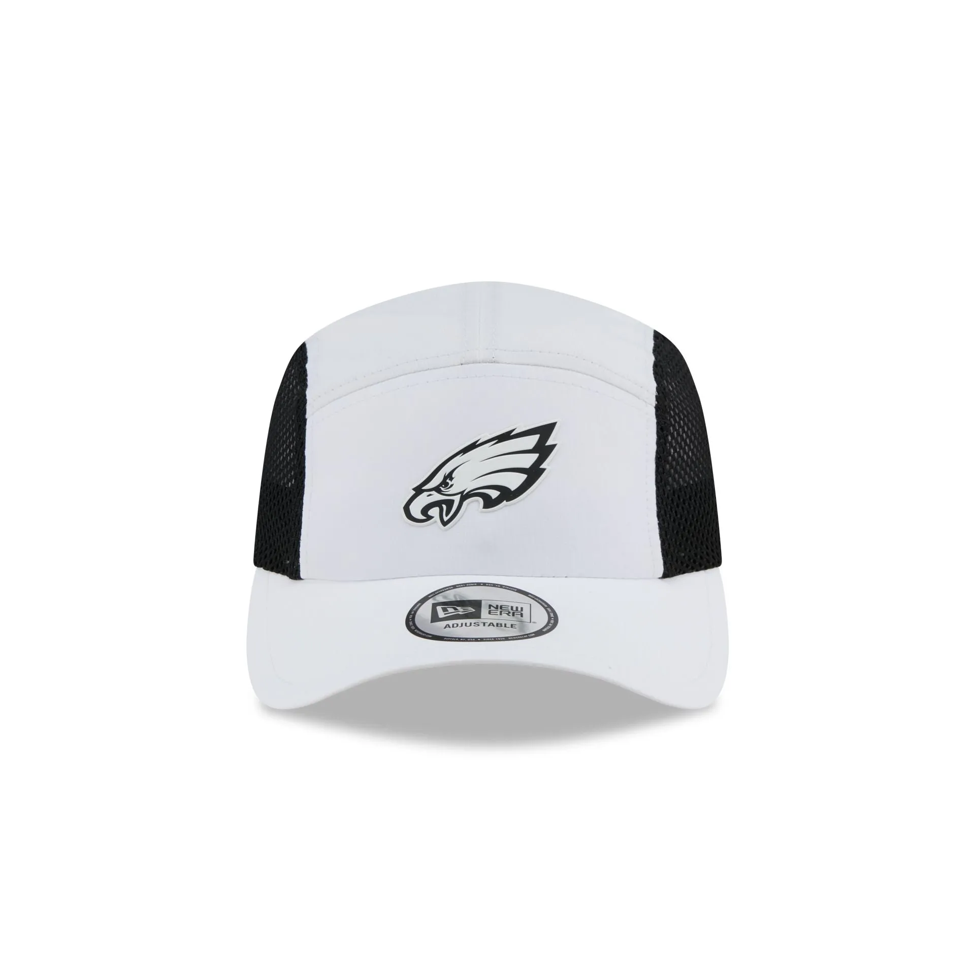 Philadelphia Eagles White Poly Runner Adjustable Hat sold by New Era product image thumbnail 2