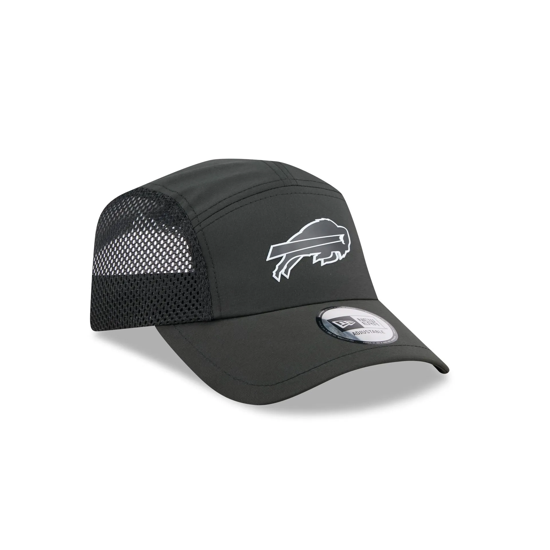 Buffalo Bills Black Poly Runner Adjustable Hat sold by New Era product image thumbnail 3