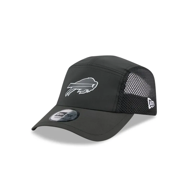 Buffalo Bills Black Poly Runner Adjustable Hat sold by New Era