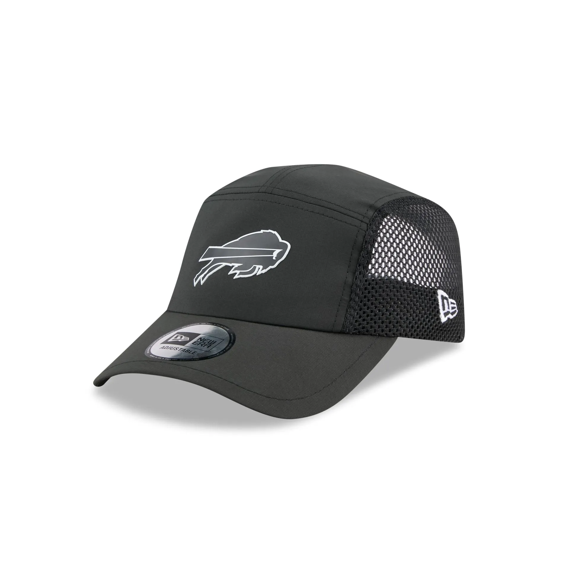 Buffalo Bills Black Poly Runner Adjustable Hat sold by New Era