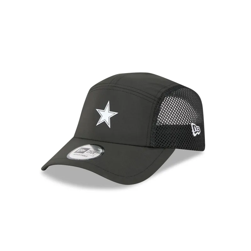 Dallas Cowboys Black Poly Runner Adjustable Hat sold by New Era