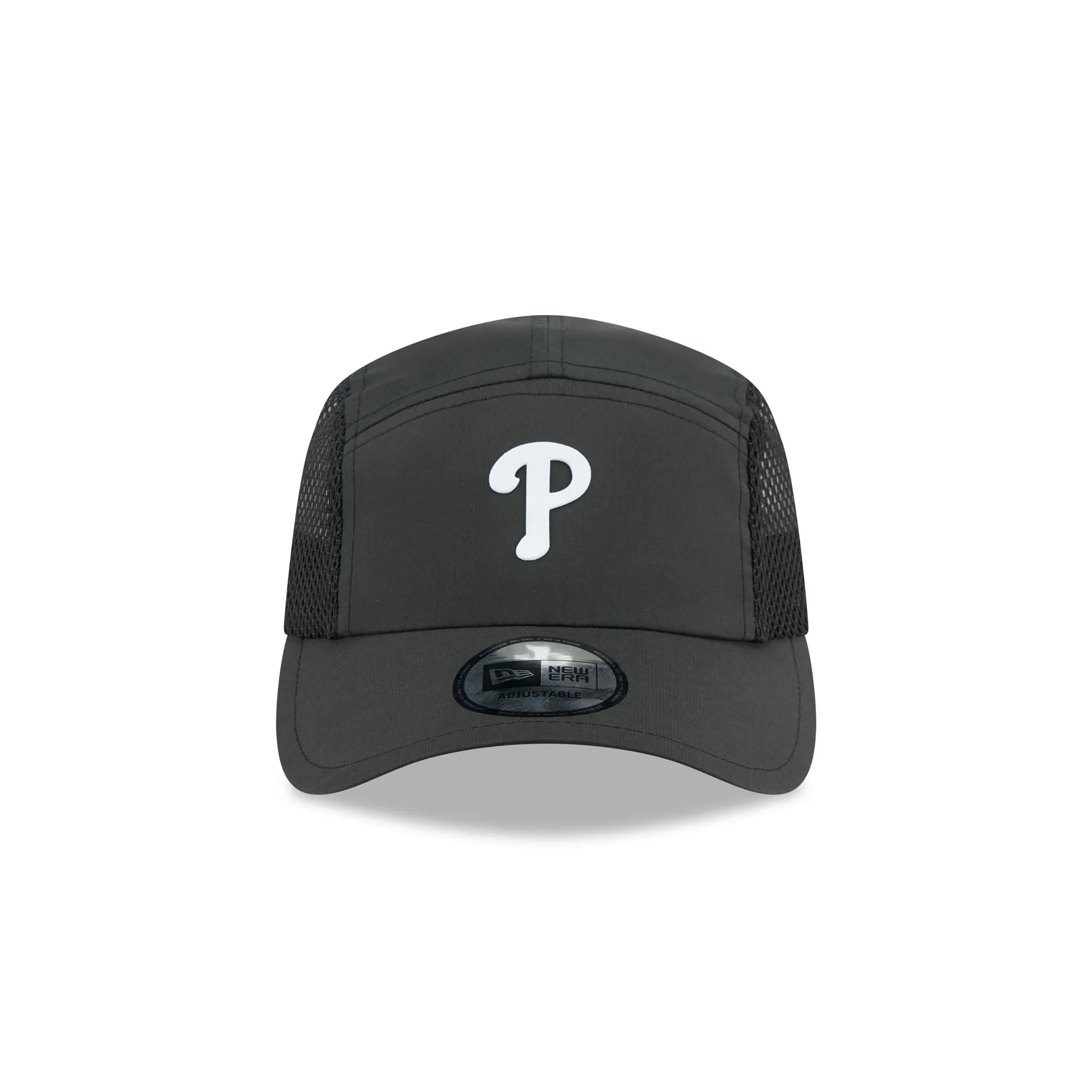 Philadelphia Phillies Black Poly Runner Adjustable Hat sold by New Era product image thumbnail 2