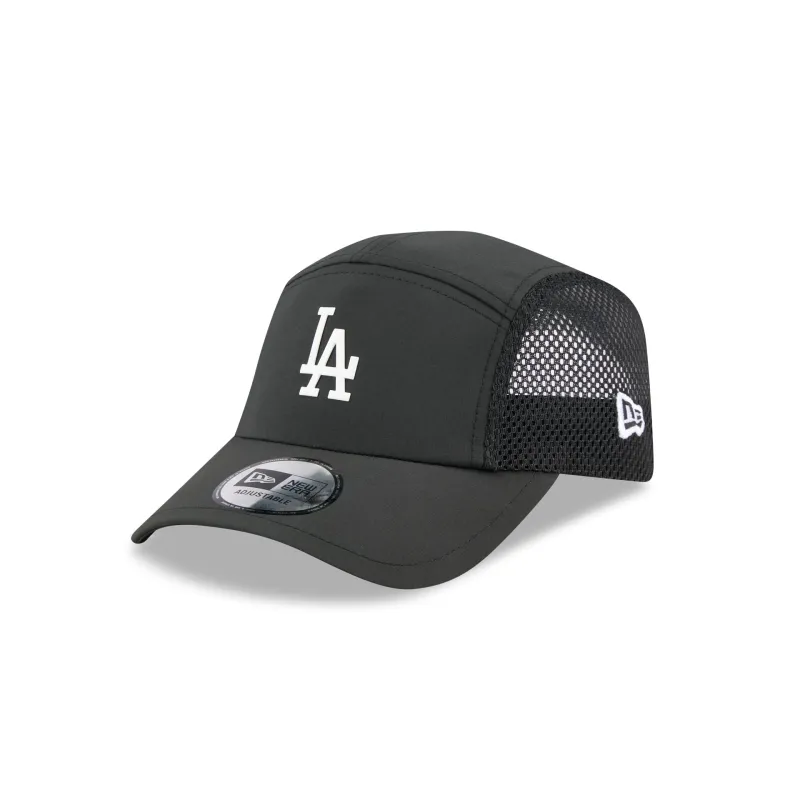 Los Angeles Dodgers Black Poly Runner Adjustable Hat sold by New Era