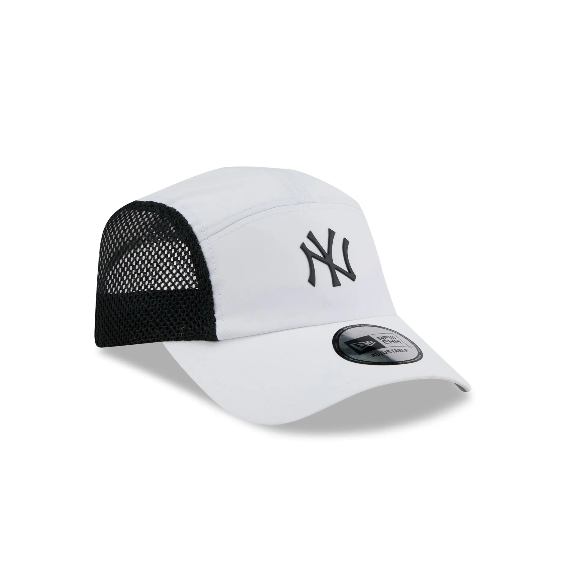 New York Yankees White Poly Runner Adjustable Hat sold by New Era product image thumbnail 3