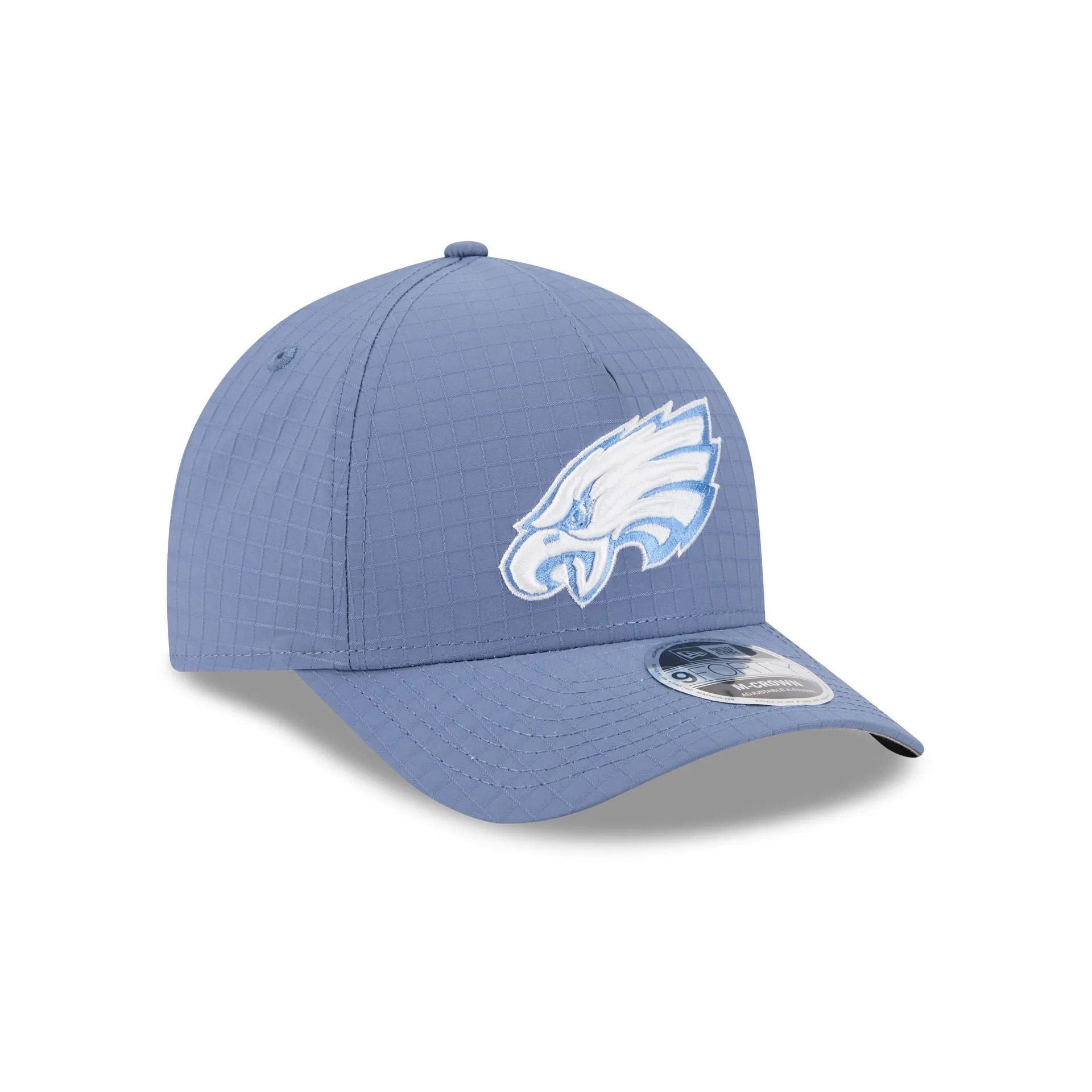 Philadelphia Eagles Blue Ripstop 9FORTY M-Crown A-Frame Snapback Hat sold by New Era product image thumbnail 3