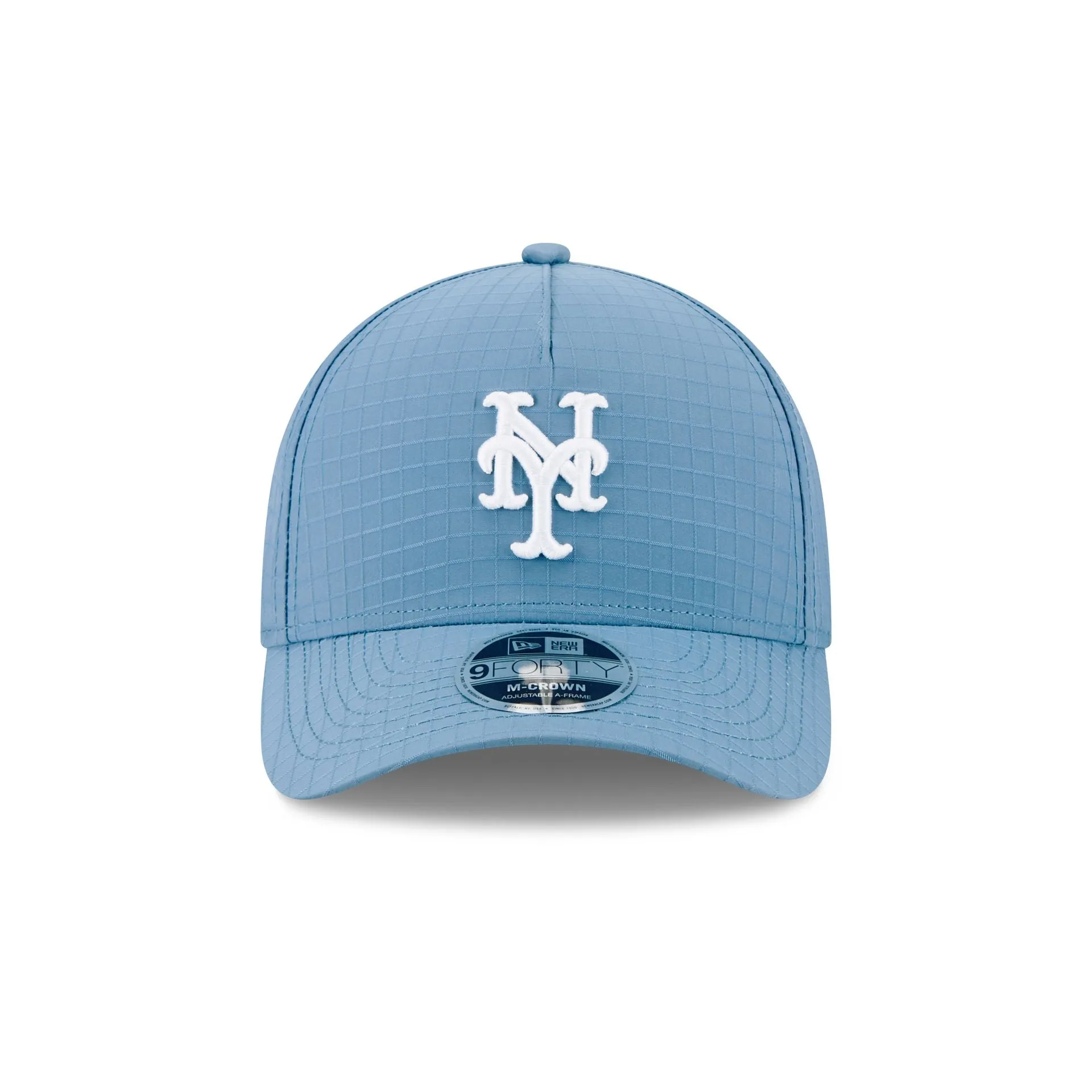 New York Mets Blue Ripstop 9FORTY M-Crown A-Frame Snapback Hat sold by New Era product image thumbnail 2