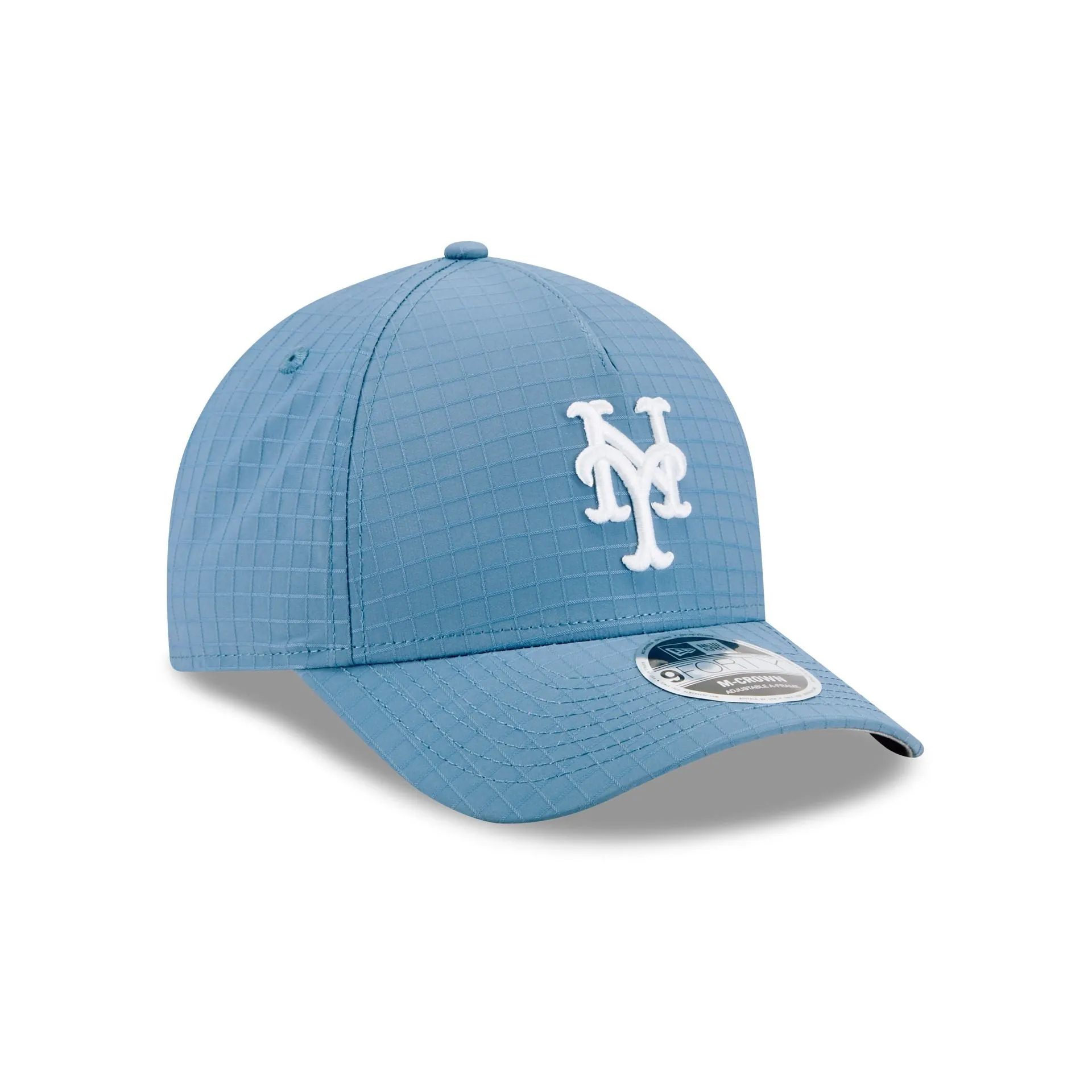 New York Mets Blue Ripstop 9FORTY M-Crown A-Frame Snapback Hat sold by New Era product image thumbnail 3