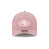 San Francisco 49ers Pink Ripstop 9FORTY M-Crown A-Frame Snapback Hat sold by New Era