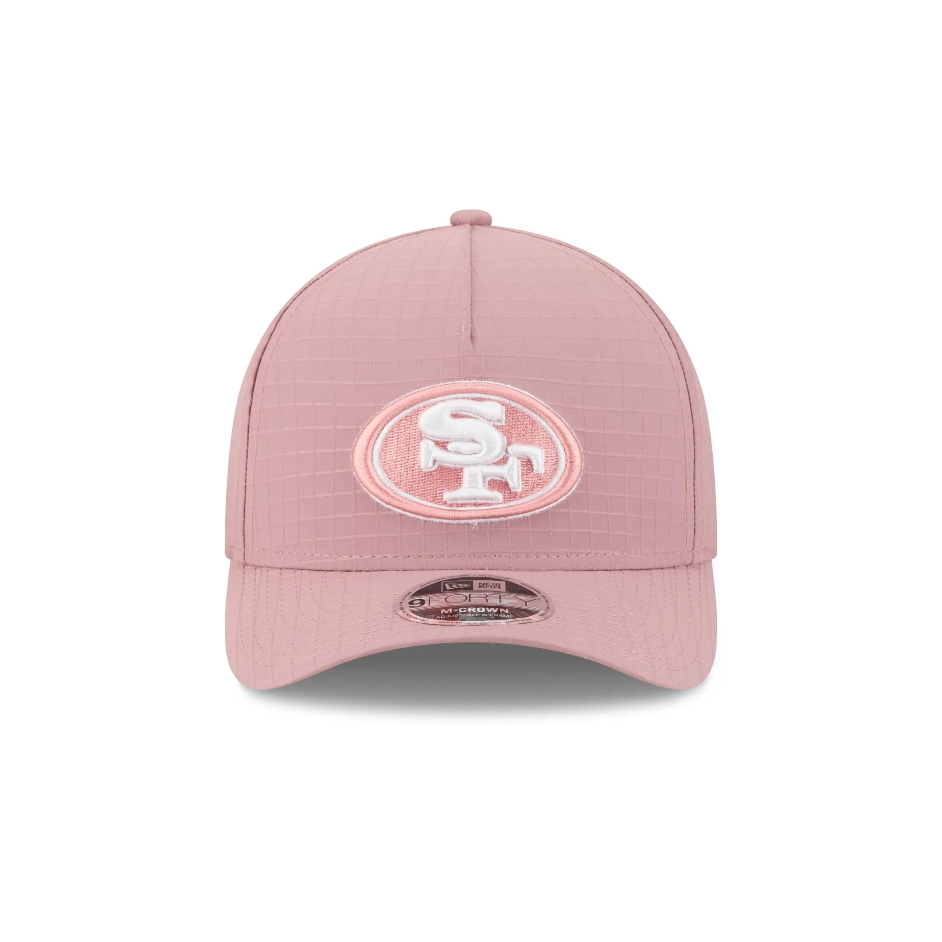 San Francisco 49ers Pink Ripstop 9FORTY M-Crown A-Frame Snapback Hat sold by New Era product image thumbnail 2