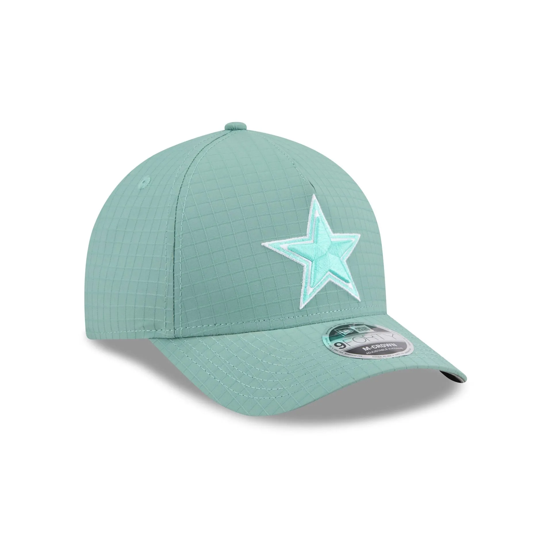 Dallas Cowboys Green Ripstop 9FORTY M-Crown A-Frame Snapback Hat sold by New Era product image thumbnail 3