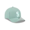 Seattle Mariners Green Ripstop 9FORTY M-Crown A-Frame Snapback Hat sold by New Era
