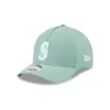 Seattle Mariners Green Ripstop 9FORTY M-Crown A-Frame Snapback Hat sold by New Era