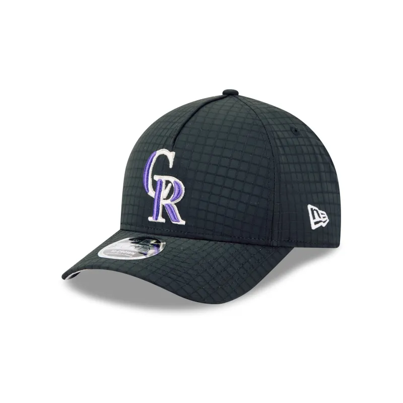Colorado Rockies Ripstop 9FORTY M-Crown A-Frame Snapback Hat sold by New Era