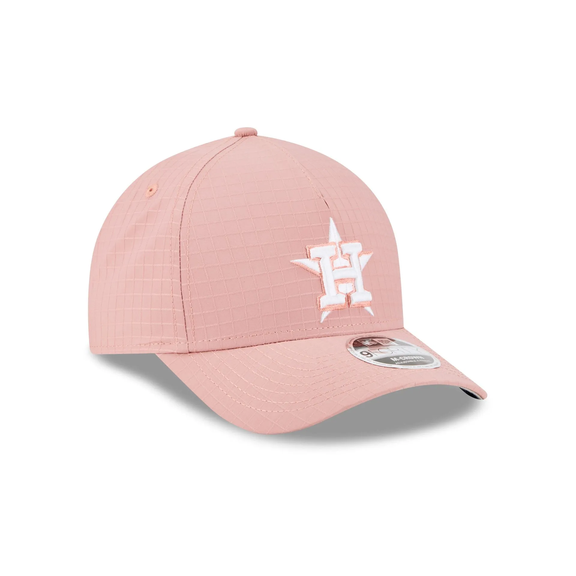 Houston Astros Pink Ripstop 9FORTY M-Crown A-Frame Snapback Hat sold by New Era product image thumbnail 3