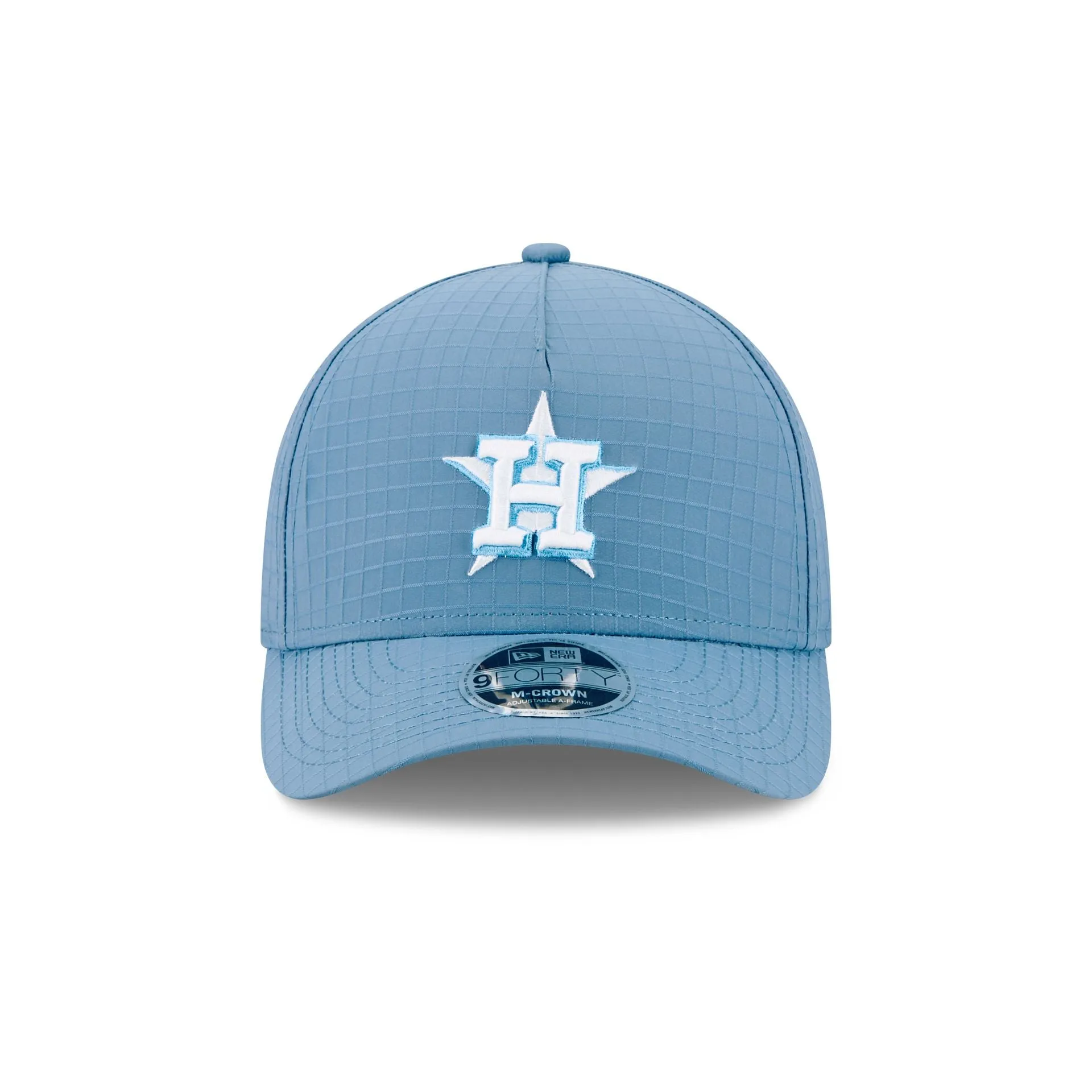 Houston Astros Blue Ripstop 9FORTY M-Crown A-Frame Snapback Hat sold by New Era product image thumbnail 2