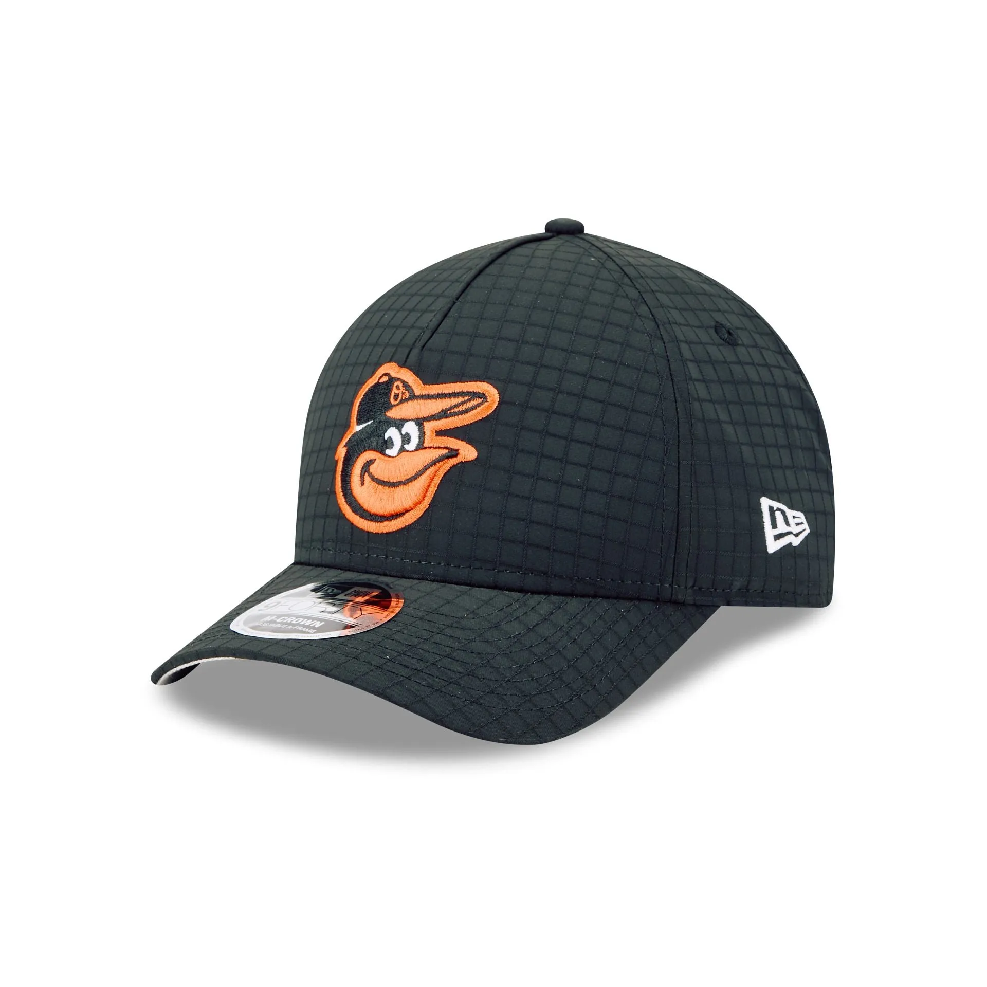 Baltimore Orioles Ripstop 9FORTY M-Crown A-Frame Snapback Hat sold by New Era