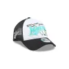 Miami Marlins State Flower 9FORTY A-Frame Trucker Hat sold by New Era