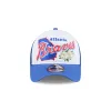 Atlanta Braves State Flower 9FORTY A-Frame Trucker Hat sold by New Era