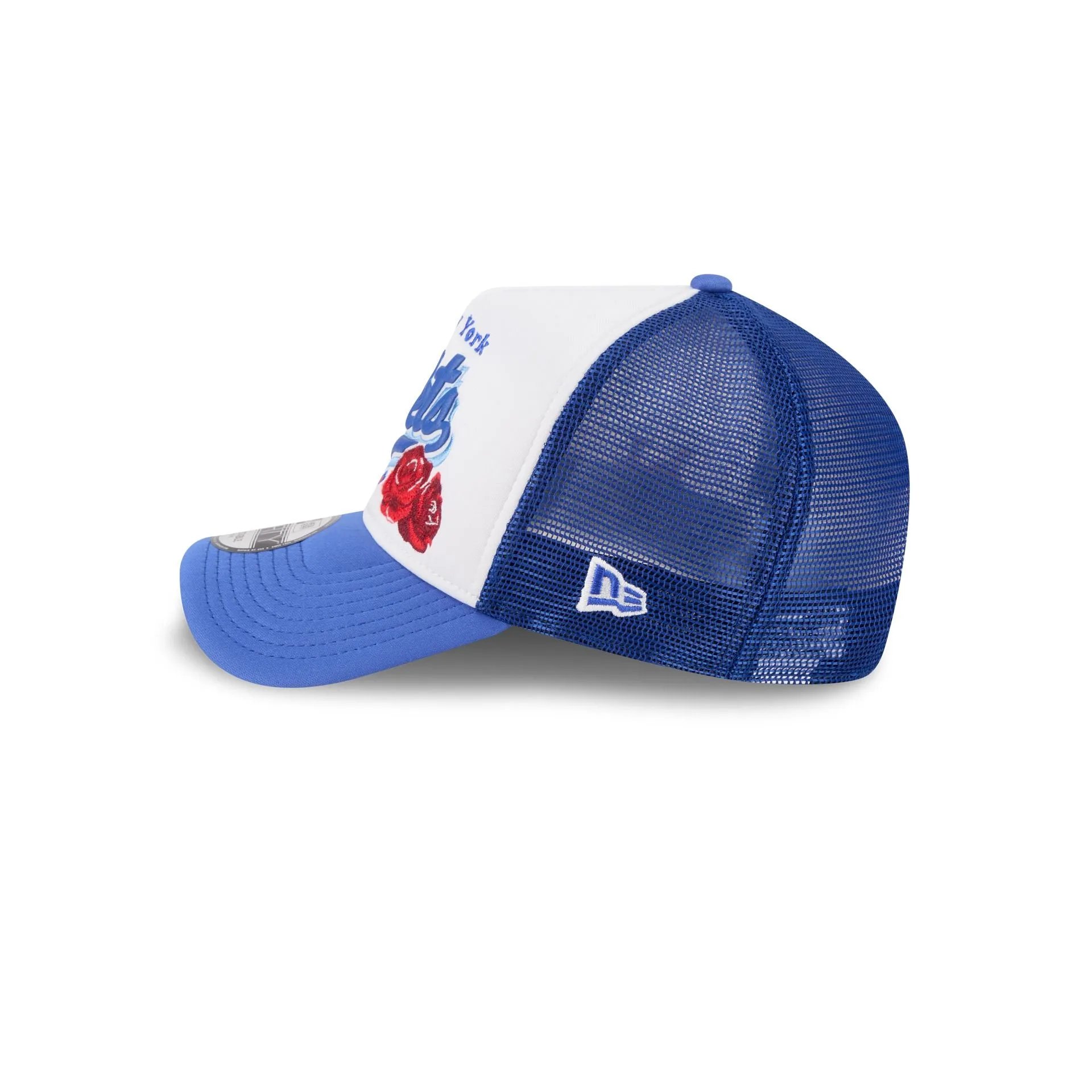 New York Mets State Flower 9FORTY A-Frame Trucker Hat sold by New Era product image thumbnail 5