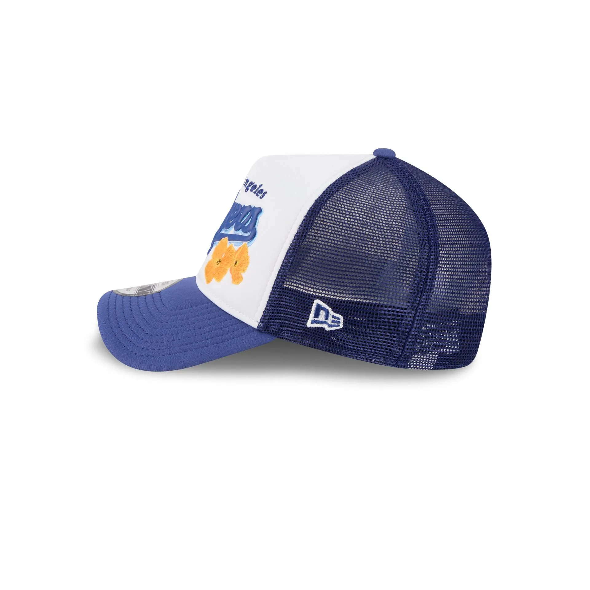 Los Angeles Dodgers State Flower 9FORTY A-Frame Trucker Hat sold by New Era product image thumbnail 5