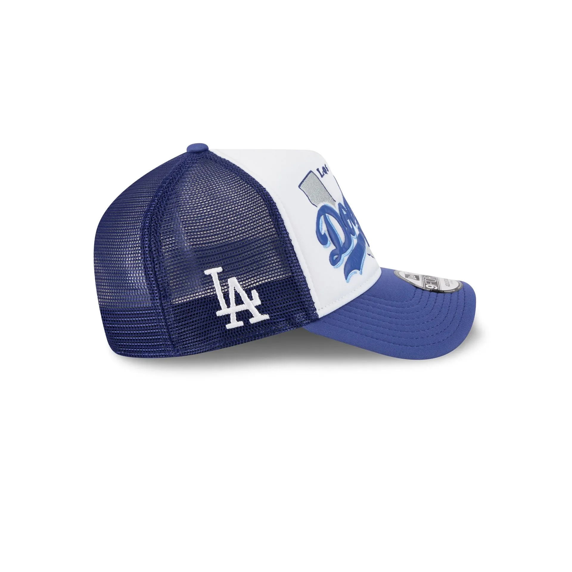 Los Angeles Dodgers State Flower 9FORTY A-Frame Trucker Hat sold by New Era product image thumbnail 4