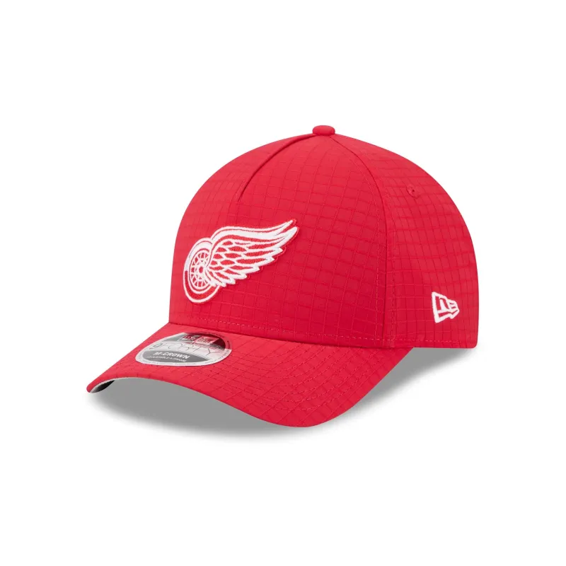 Detroit Red Wings Ripstop 9FORTY M-Crown A-Frame Snapback Hat sold by New Era