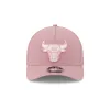 Chicago Bulls Pink Ripstop 9FORTY M-Crown A-Frame Snapback Hat sold by New Era