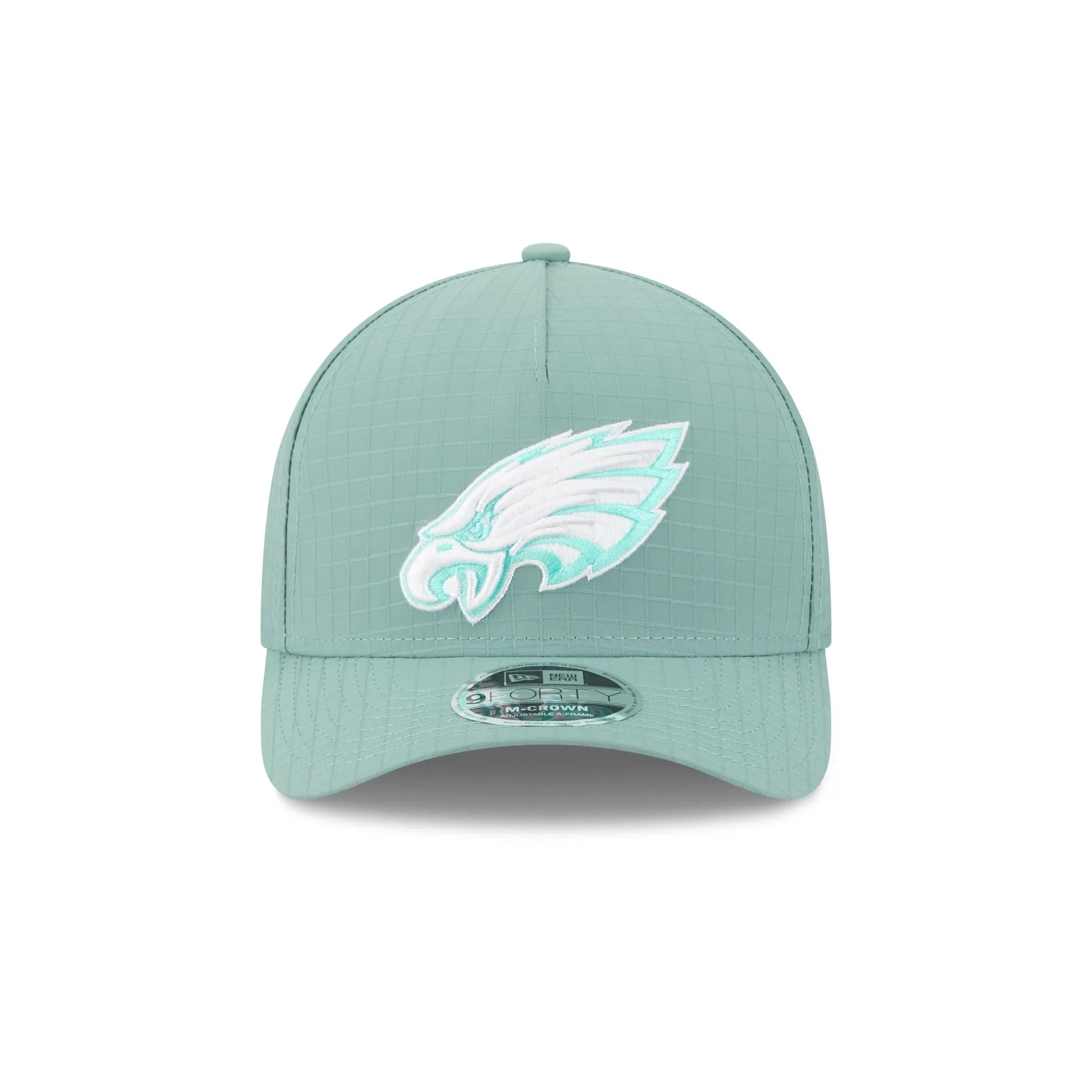 Philadelphia Eagles Green Ripstop 9FORTY M-Crown A-Frame Snapback Hat sold by New Era product image thumbnail 2