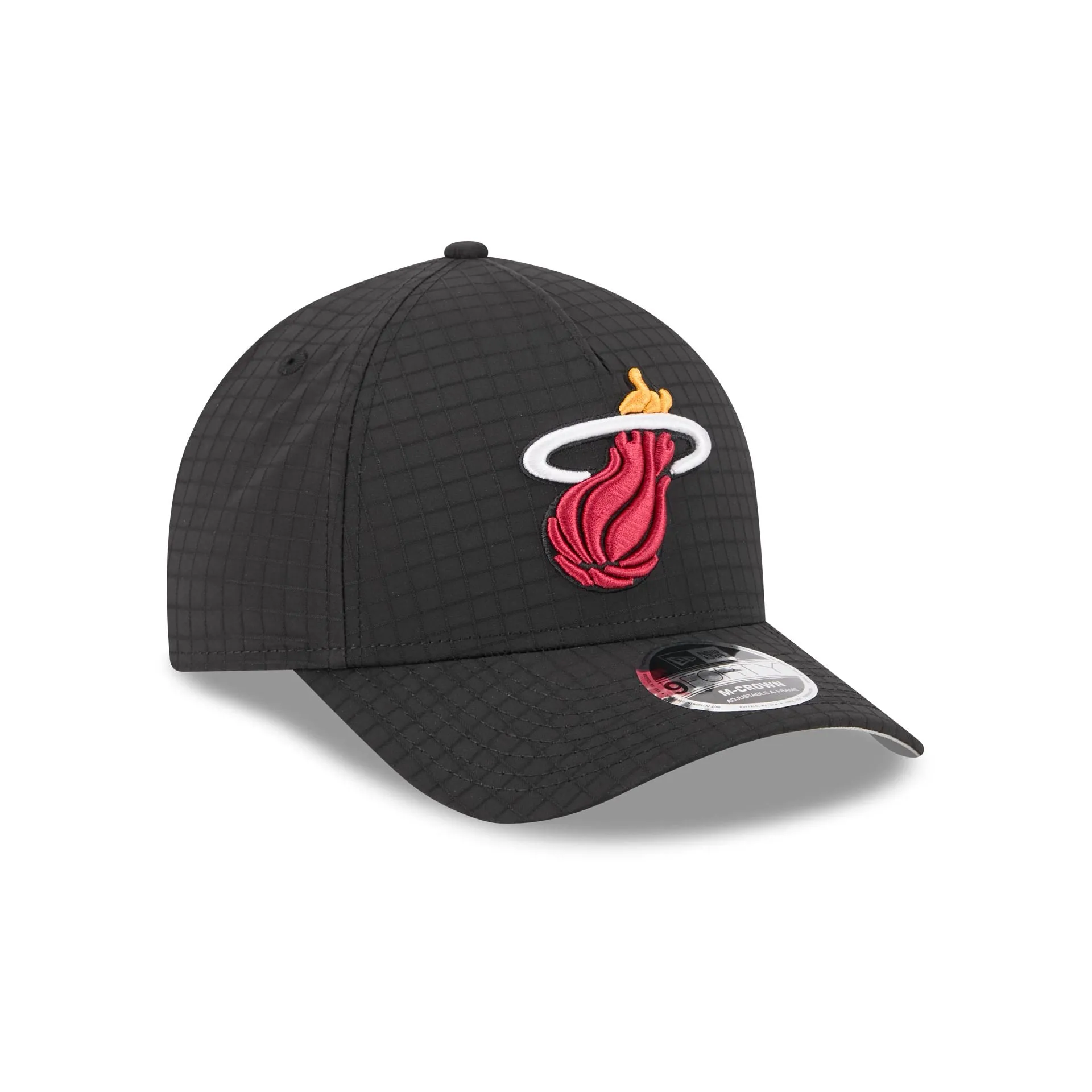 Miami Heat Ripstop 9FORTY M-Crown A-Frame Snapback Hat sold by New Era product image thumbnail 3