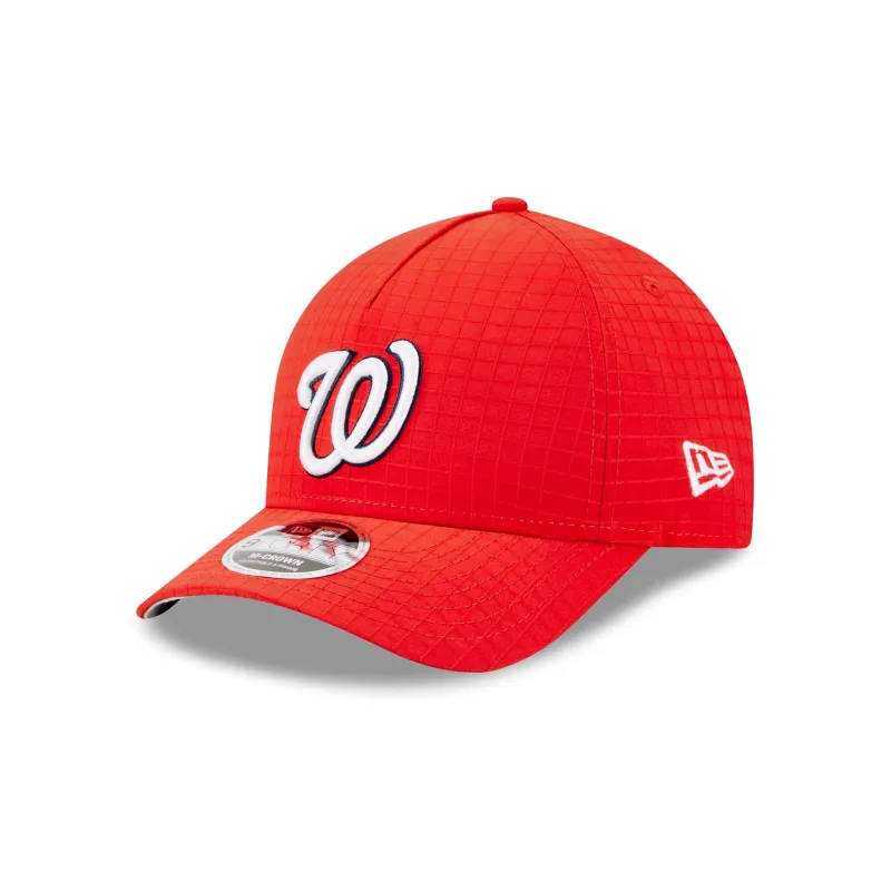 Washington Nationals Ripstop 9FORTY M-Crown A-Frame Snapback Hat sold by New Era