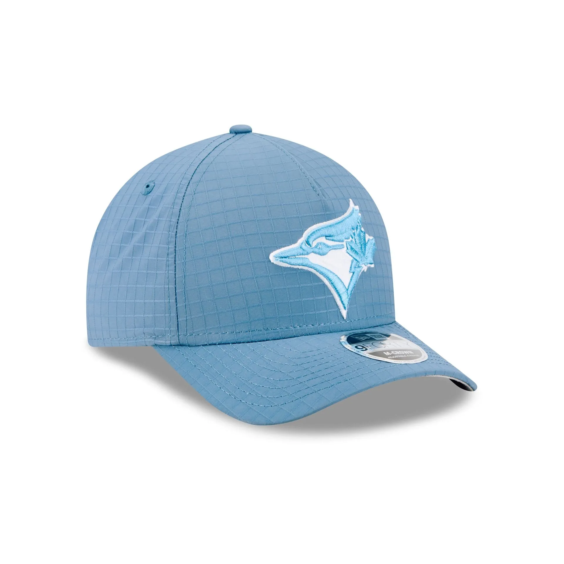 Toronto Blue Jays Blue Ripstop 9FORTY M-Crown A-Frame Snapback Hat sold by New Era product image thumbnail 3