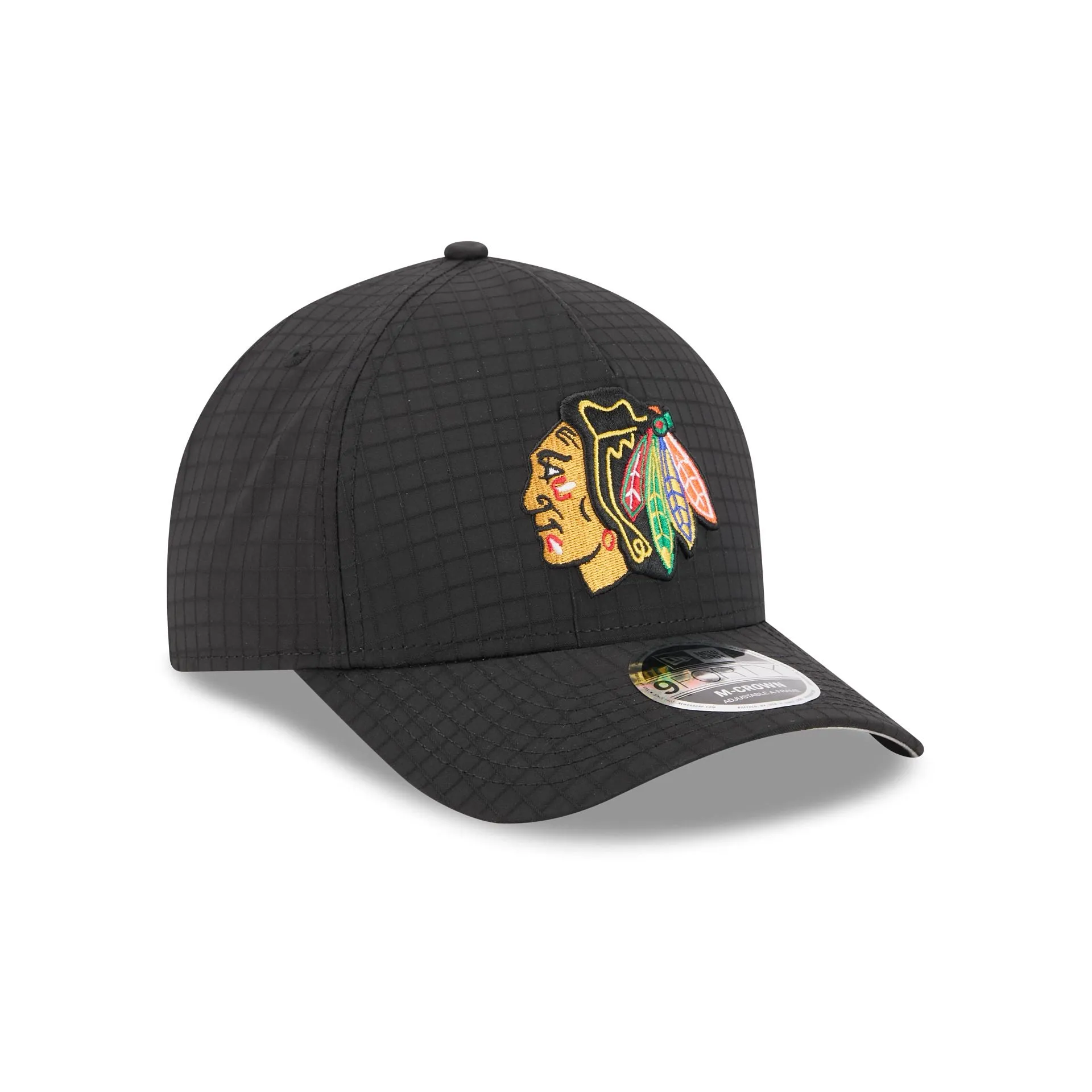Chicago Blackhawks Ripstop 9FORTY M-Crown A-Frame Snapback Hat sold by New Era product image thumbnail 3