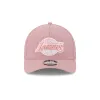 Los Angeles Lakers Pink Ripstop 9FORTY M-Crown A-Frame Snapback Hat sold by New Era