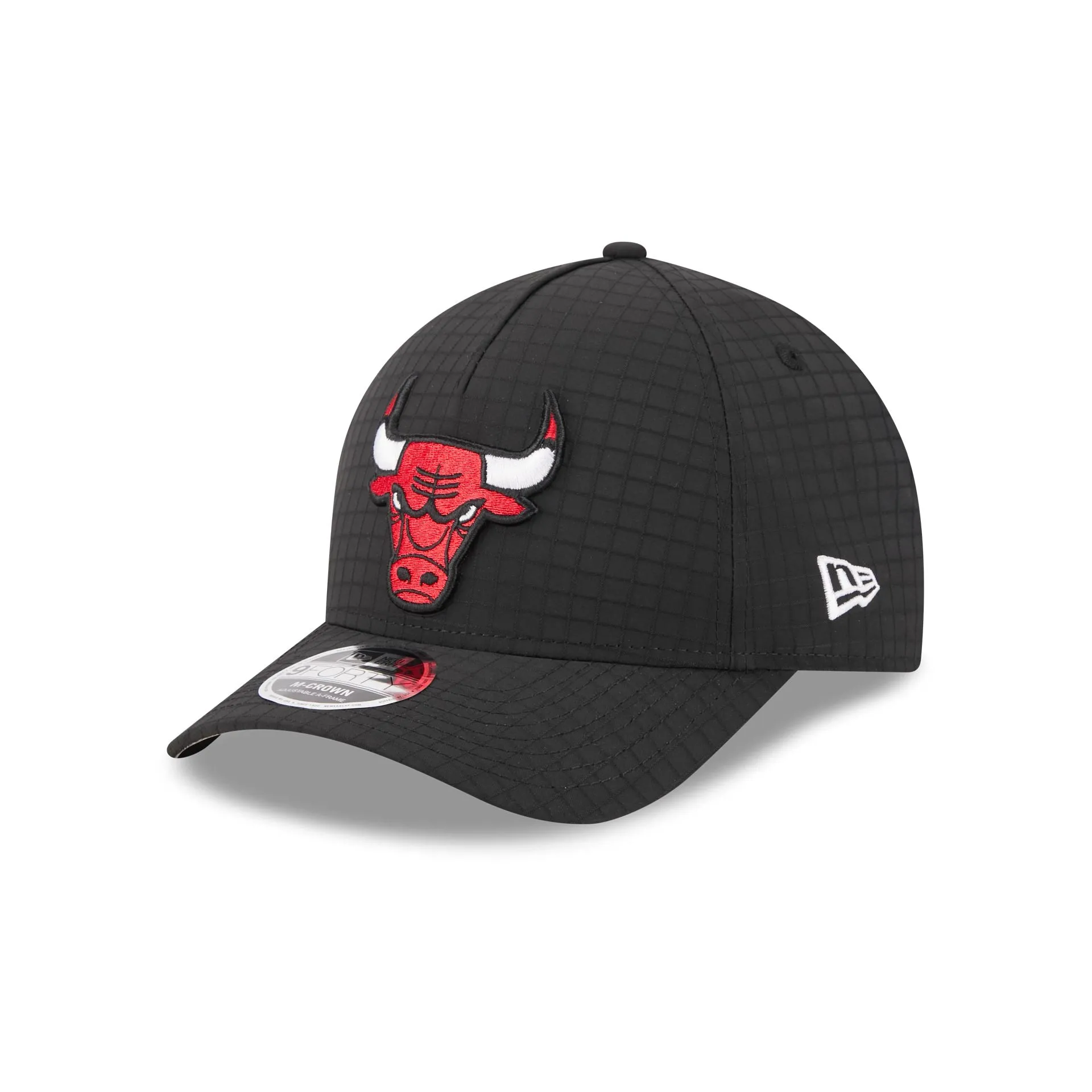 Chicago Bulls Ripstop 9FORTY M-Crown A-Frame Snapback Hat sold by New Era