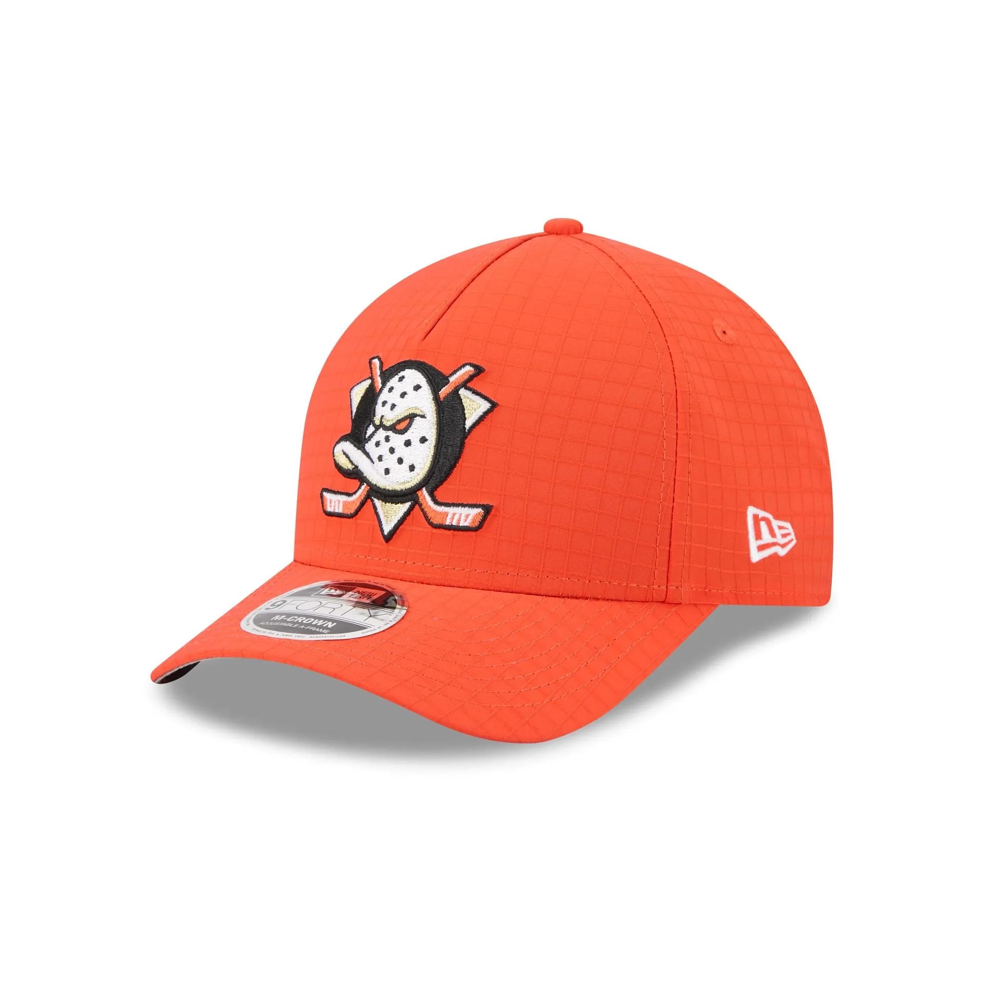 Anaheim Ducks Ripstop 9FORTY M-Crown A-Frame Snapback Hat sold by New Era
