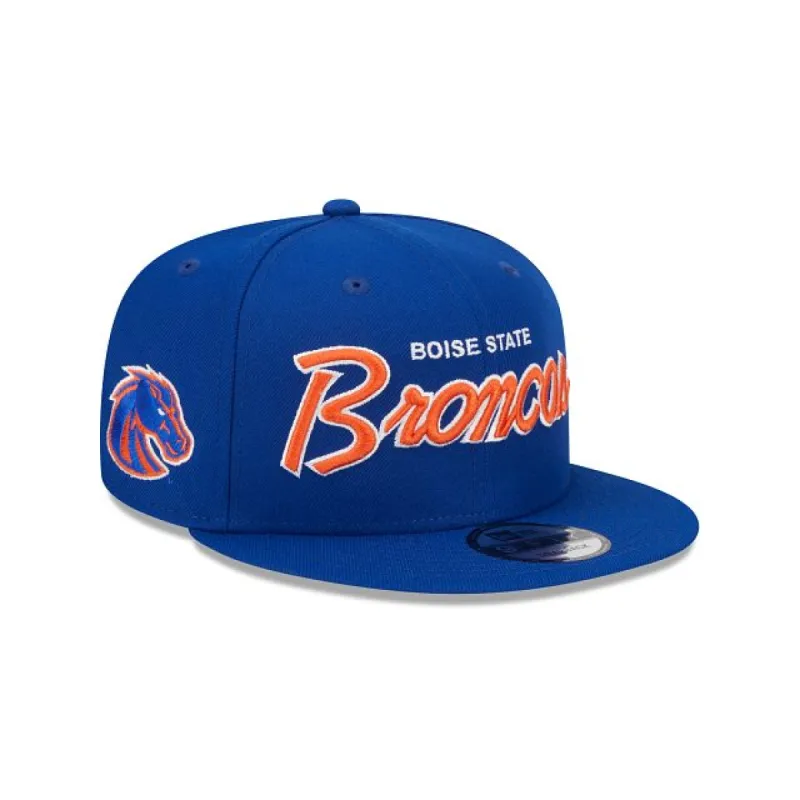 Boise State Broncos Script 9FIFTY Snapback Hat sold by New Era