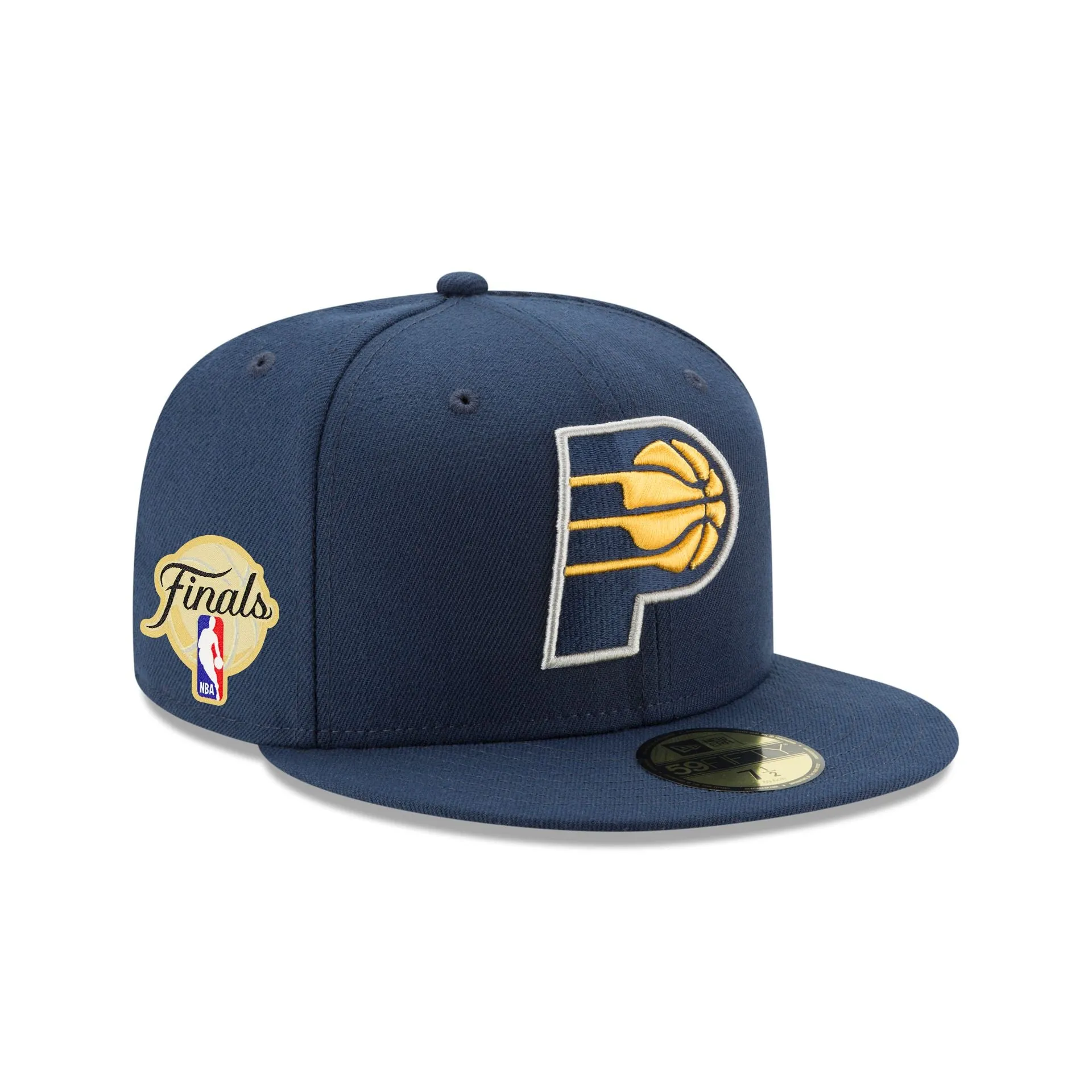 Indiana Pacers 2025 NBA Finals Sidepatch 59FIFTY Fitted Hat sold by New Era