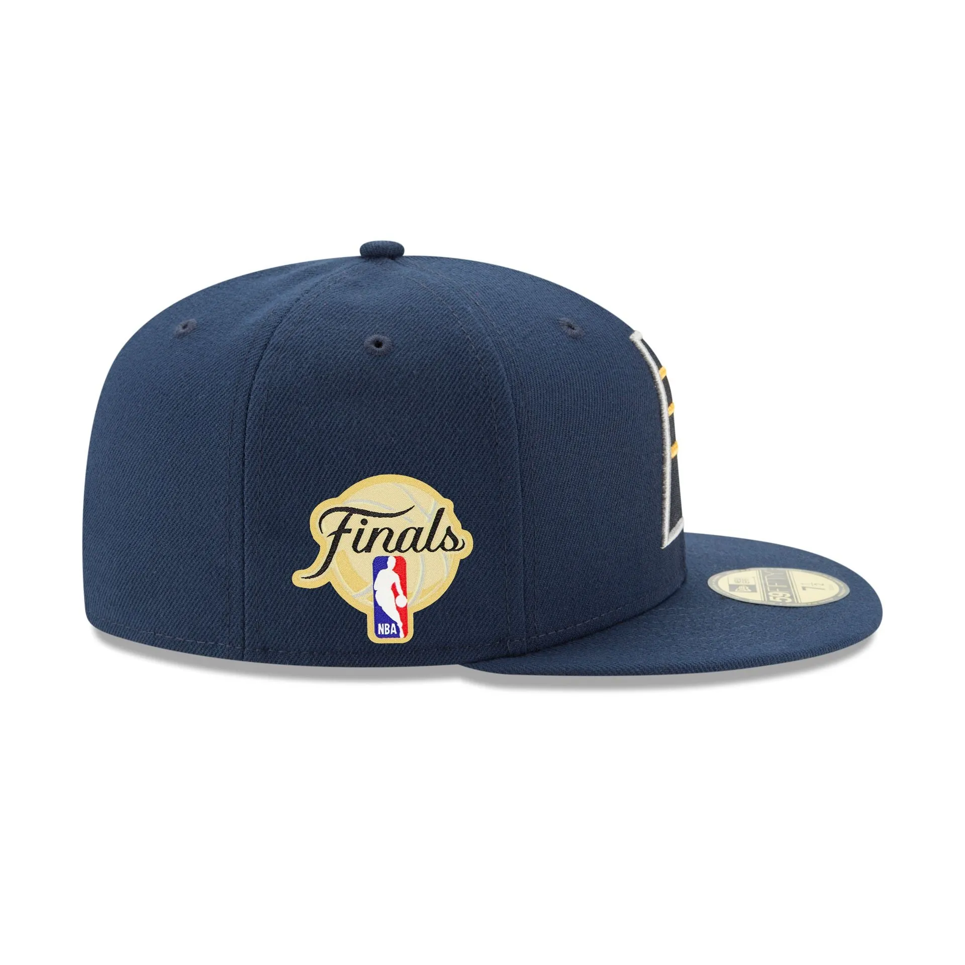 Indiana Pacers 2025 NBA Finals Sidepatch 59FIFTY Fitted Hat sold by New Era product image thumbnail 4